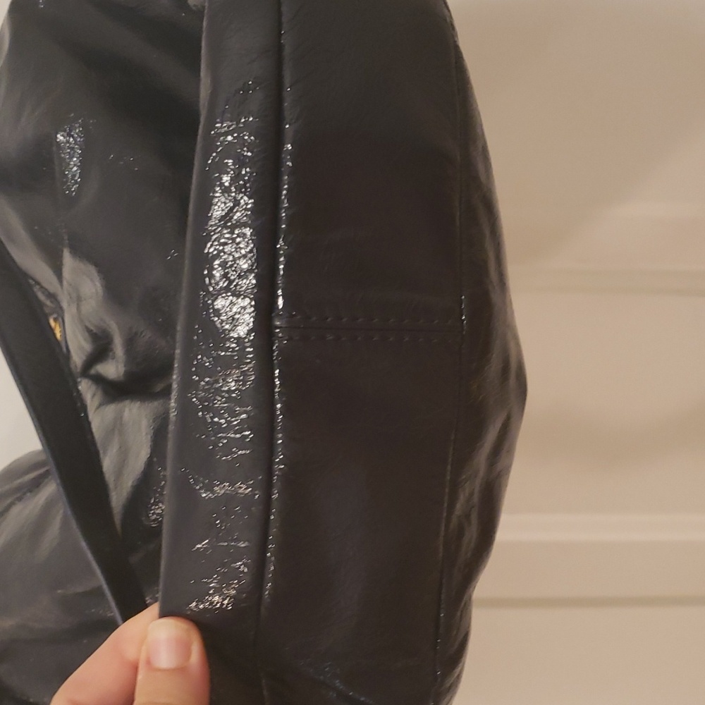 Marc by Marc Jacobs Hillier Hobo Navy Patent leather - Picture 4 of 11